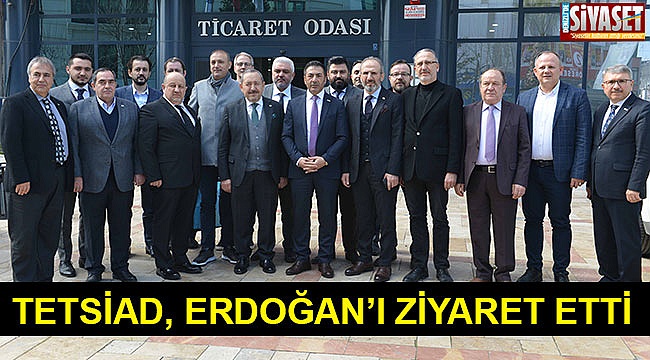 TETSİAD, Erdoğan’ı Ziyaret Etti