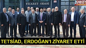 TETSİAD, Erdoğan’ı Ziyaret Etti