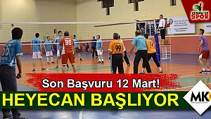 Voleybol Heyecanı başlıyor