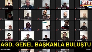 AGD yönetimleri genel başkanla buluştular