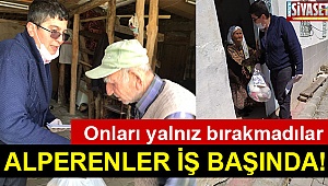 Alperenler iş başında!