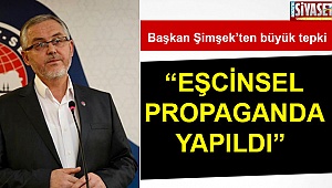 Başkan Şimşek’ten büyük tepki