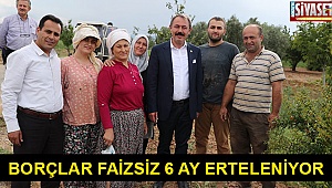 Borçlar faizsiz 6 ay erteleniyor!