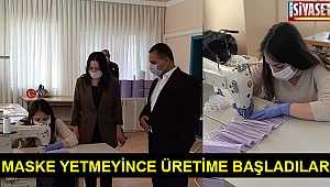 Çal, maske üretmeye başladı