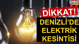 Denizli’de elektrik kesintisi