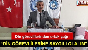 “Din görevlilerine saygılı olalım”