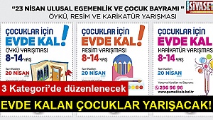 EVDE KALAN ÇOCUKLARA ÖZEL YARIŞMA