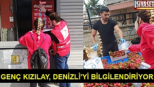 Genç Kızılay, Denizli’yi bilgilendiriyor