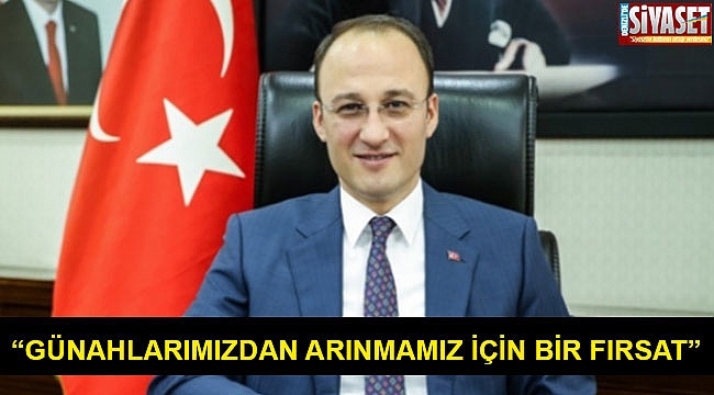 “Günahlarımızdan arınmamız için bir fırsat”