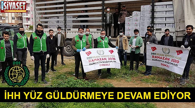 İHH yüz güldürmeye devam ediyor