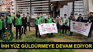 İHH yüz güldürmeye devam ediyor