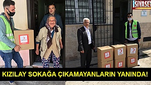 Kızılay sokağa çıkamayanların yanında!
