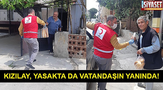 Kızılay, yasakta da vatandaşın yanında!