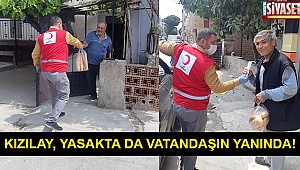Kızılay, yasakta da vatandaşın yanında!