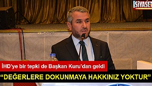 “Müslümanların değerlerine dokunmaya hakkınız yoktur”