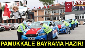 PAMUKKALE BELEDİYESİ 23 NİSAN’A HAZIR