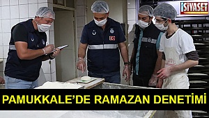 Pamukkale’de ramazan denetimi
