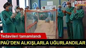 PAÜ’den alkışlarla uğurlandılar