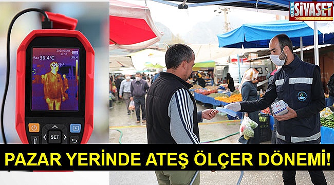 Pazar yerlerinde önlemler sıkılaştı