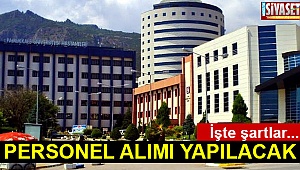 Personel alımı yapılacak