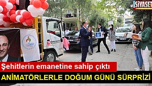 Şehitlerin emanetine sahip çıktı