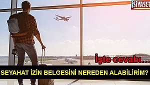 Seyahat izin belgesini nereden alabilirim?