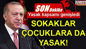Sokaklar çocuklara da yasak!