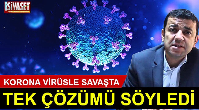 Tek çözümün ne olduğunu söyledi