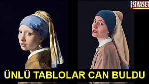 Ünlü tablolar can buldu