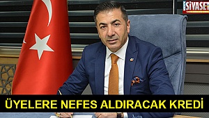 Üyelere nefes aldıracak kredi