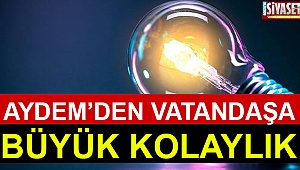 Vatandaşa büyük kolaylık!