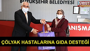 Çölyak hastalarına gıda desteği