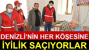 Denizli’nin her köşesine iyilik saçıyorlar