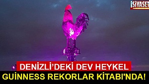 Dev heykel Guinness Rekorlar Kitabı'nda!