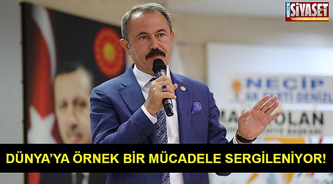 Dünya’ya örnek bir mücadele sergileniyor!