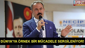Dünya’ya örnek bir mücadele sergileniyor!