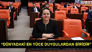 “Dünyadaki en yüce duygulardan biridir”