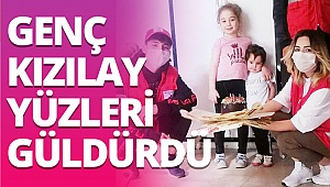 Genç Kızılay yüzleri güldürdü