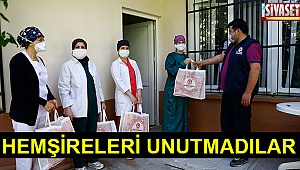 Hemşireleri unutmadılar