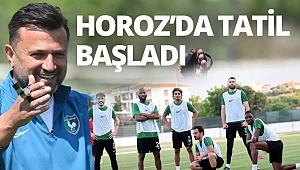 Horoz'da bayram tatil başladı