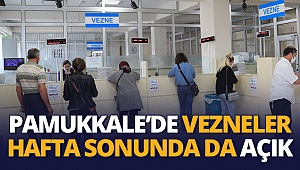 Pamukkale’de vezneler hafta sonunda da açık