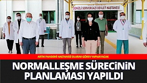 Sağlık hizmetlerinde normalleşme sürecinin planlaması yapılıyor
