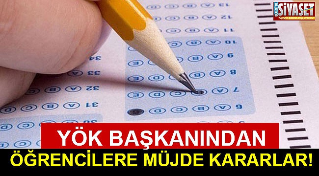 YKS ile ilgili müjdeli kararlar alındı