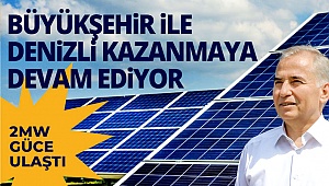Akköy GES ile yılda 4 milyon kwh enerji