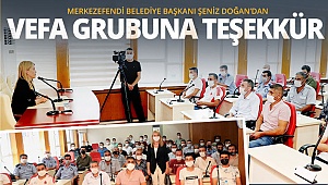 Başkan Doğan’dan Vefa Grubuna teşekkür