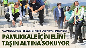 Başkan Örki: Vatandaşlarımız her şeyin en iyisine layık