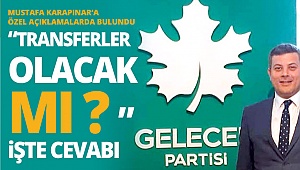 Başkan Yıldırım, 'Gelecek'ten umutlu