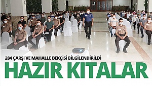 Bekçiler göreve hazır