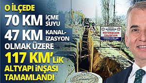 Beyağaç modern alt yapıya kavuştu