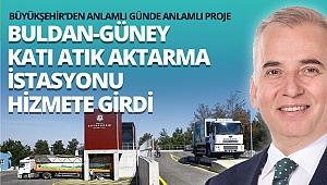 Büyükşehir'den anlamlı günde anlamlı proje